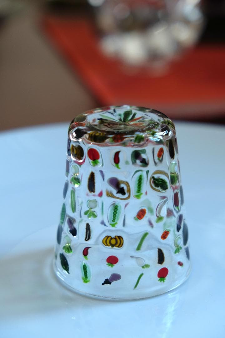 江波冨士子 ムッリーニ 吹きガラス お猪口 コップ ワイングラス 花瓶 舩木倭帆