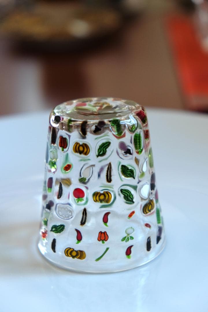 江波冨士子 ムッリーニ 吹きガラス お猪口 コップ ワイングラス 花瓶 舩木倭帆