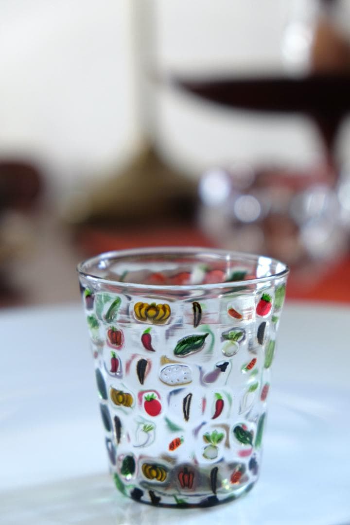 江波冨士子 ムッリーニ 吹きガラス お猪口 コップ ワイングラス 花瓶 舩木倭帆