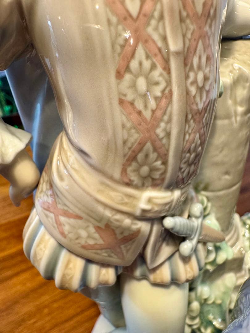 s*様 【大型希少美術品】　極レア　LLADRO リヤドロ　中世の求愛