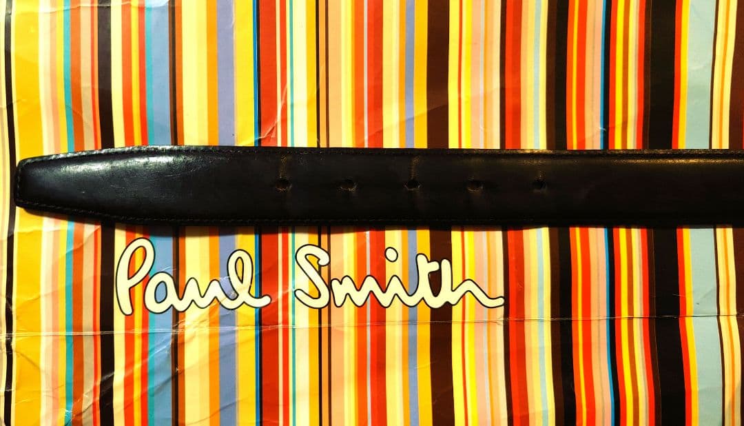 Zizi ポールスミス シェルコードバン 高級ベルト 馬革