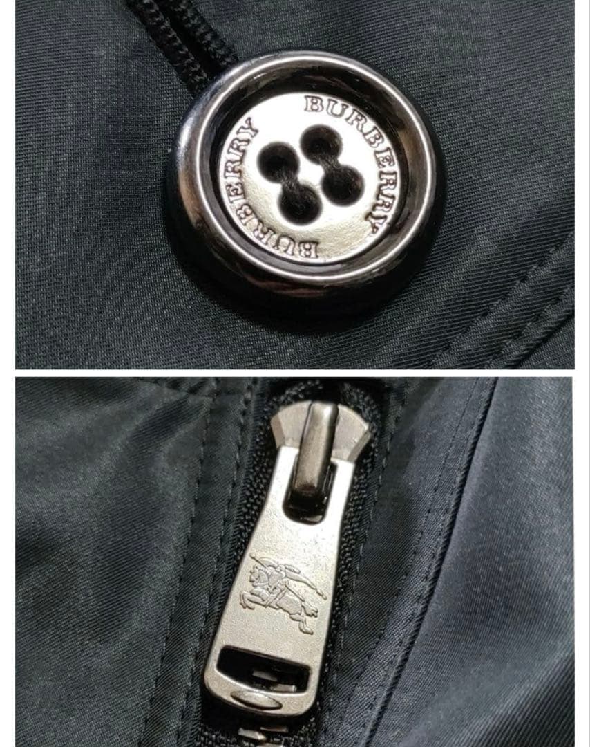 極美品バーバリーロンドン トレンチコートブラック　黒 L キルティングライナー付