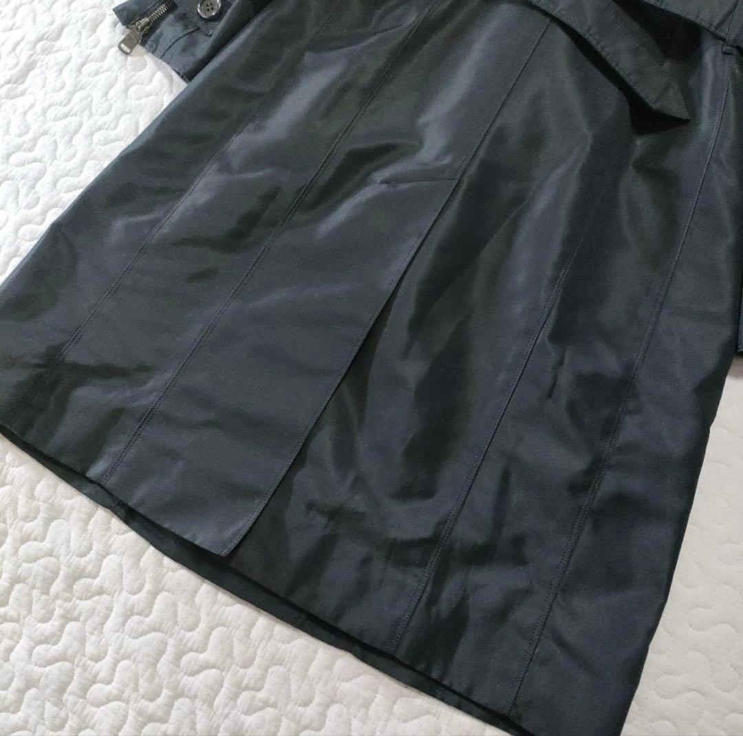 極美品バーバリーロンドン トレンチコートブラック　黒 L キルティングライナー付