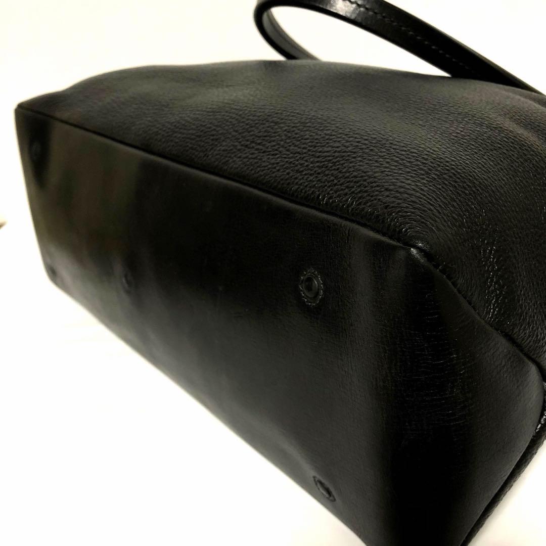 超美品✨ダニエル&ボブ トゥモローランド別注 レザートートバッグ 黒 大容量