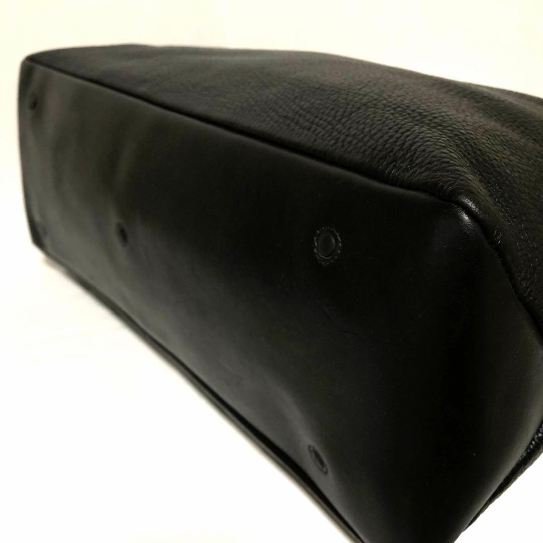 超美品✨ダニエル&ボブ トゥモローランド別注 レザートートバッグ 黒 大容量