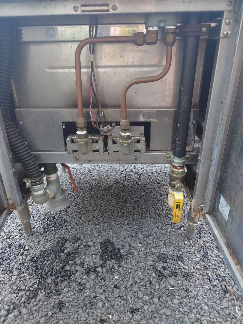 ゆで麺麺器　LPガス　送料込