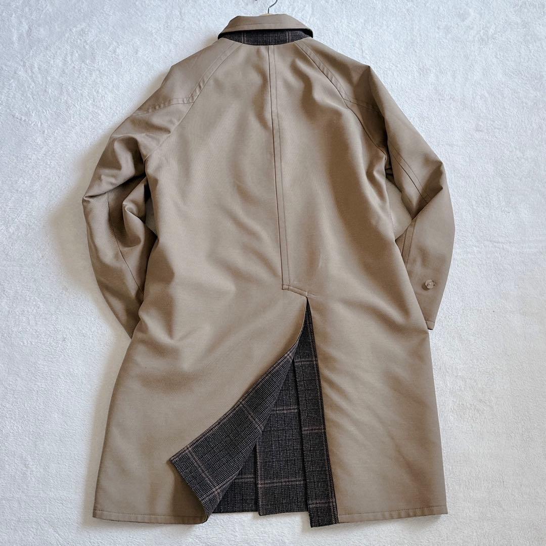 【美品‼︎希少XL】B&Y ユナイテッドアローズ ステンカラーコート リバーシブル