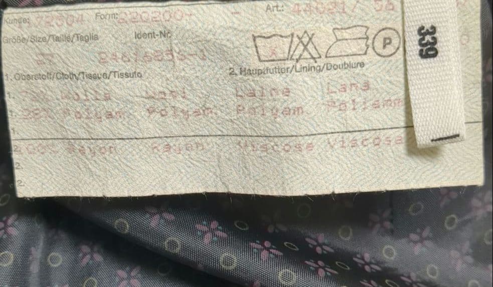 bugatti ローデンコート ダークグレー Vintage