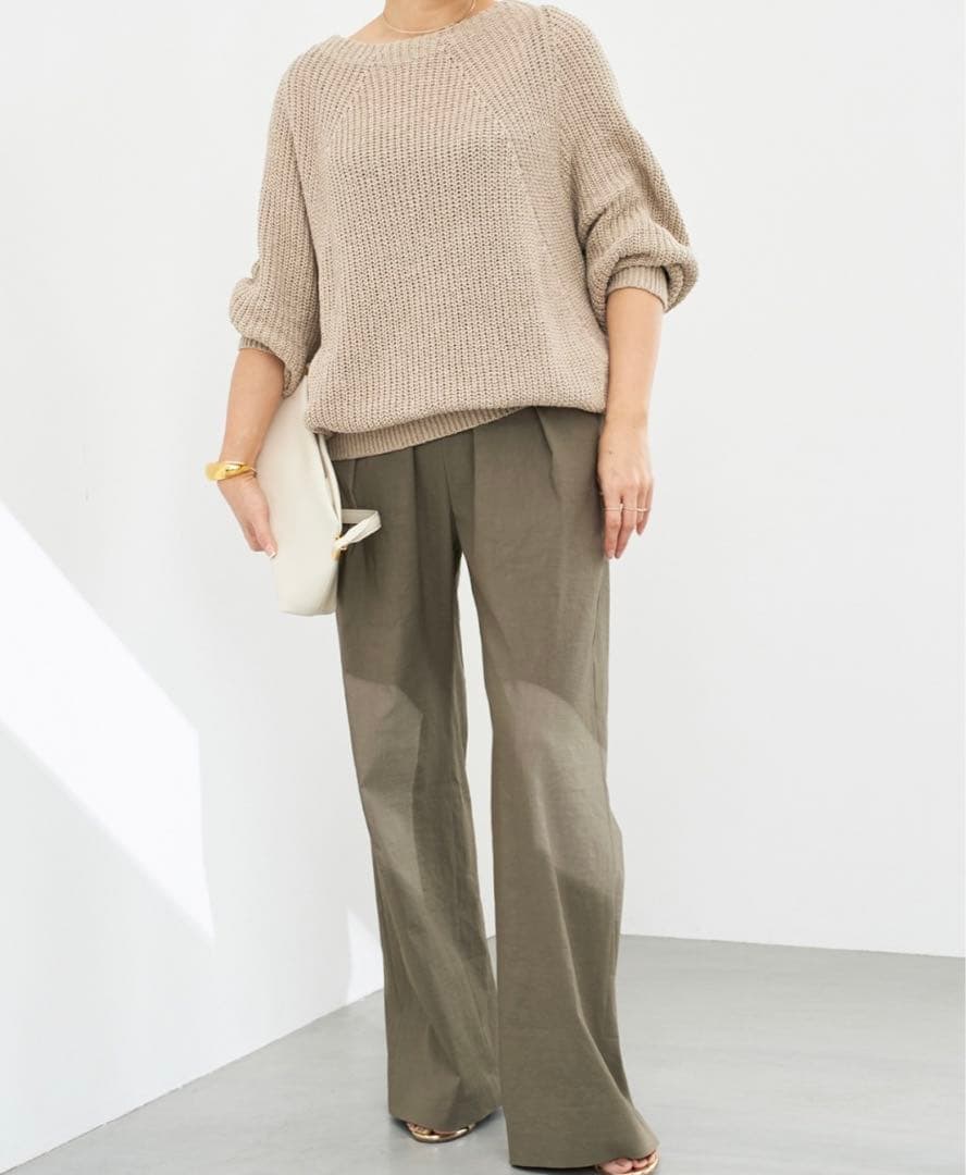 ドゥーズィエムクラス　2024SS Lily Linen アゼプルオーバー