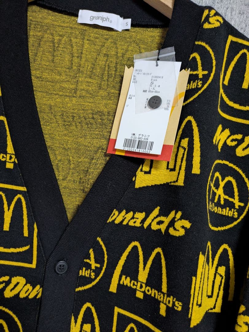 グラニフ☆マクドナルド★ニットカーディガン☆