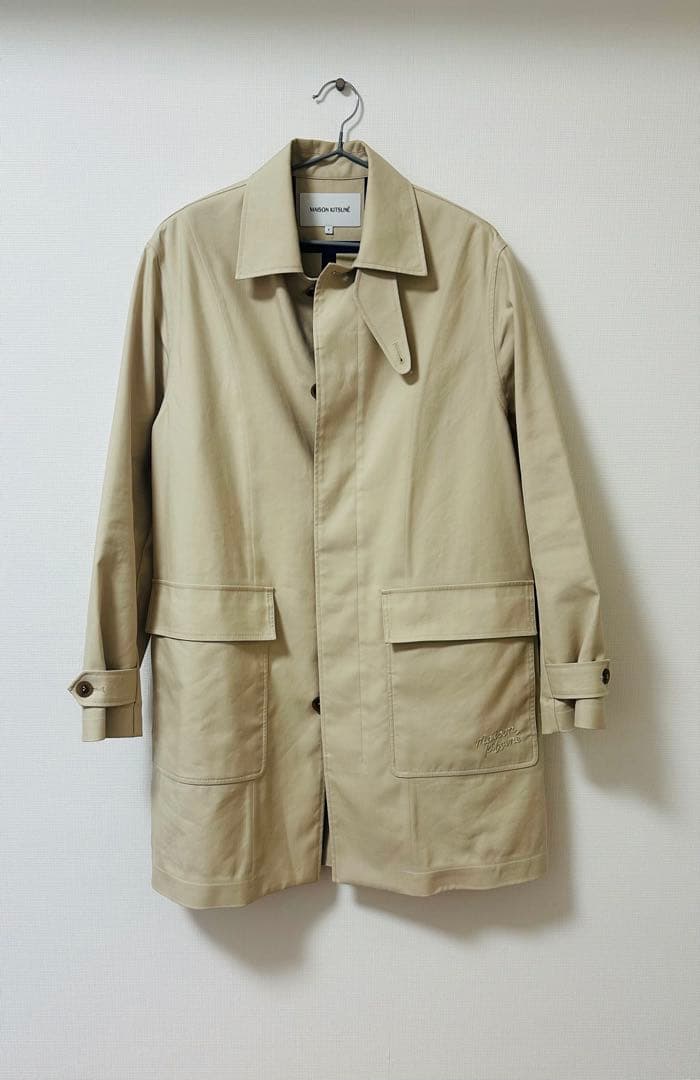 あ*ま様 Maison Kitsune(メゾンキツネ)24SS ステンカラーコー