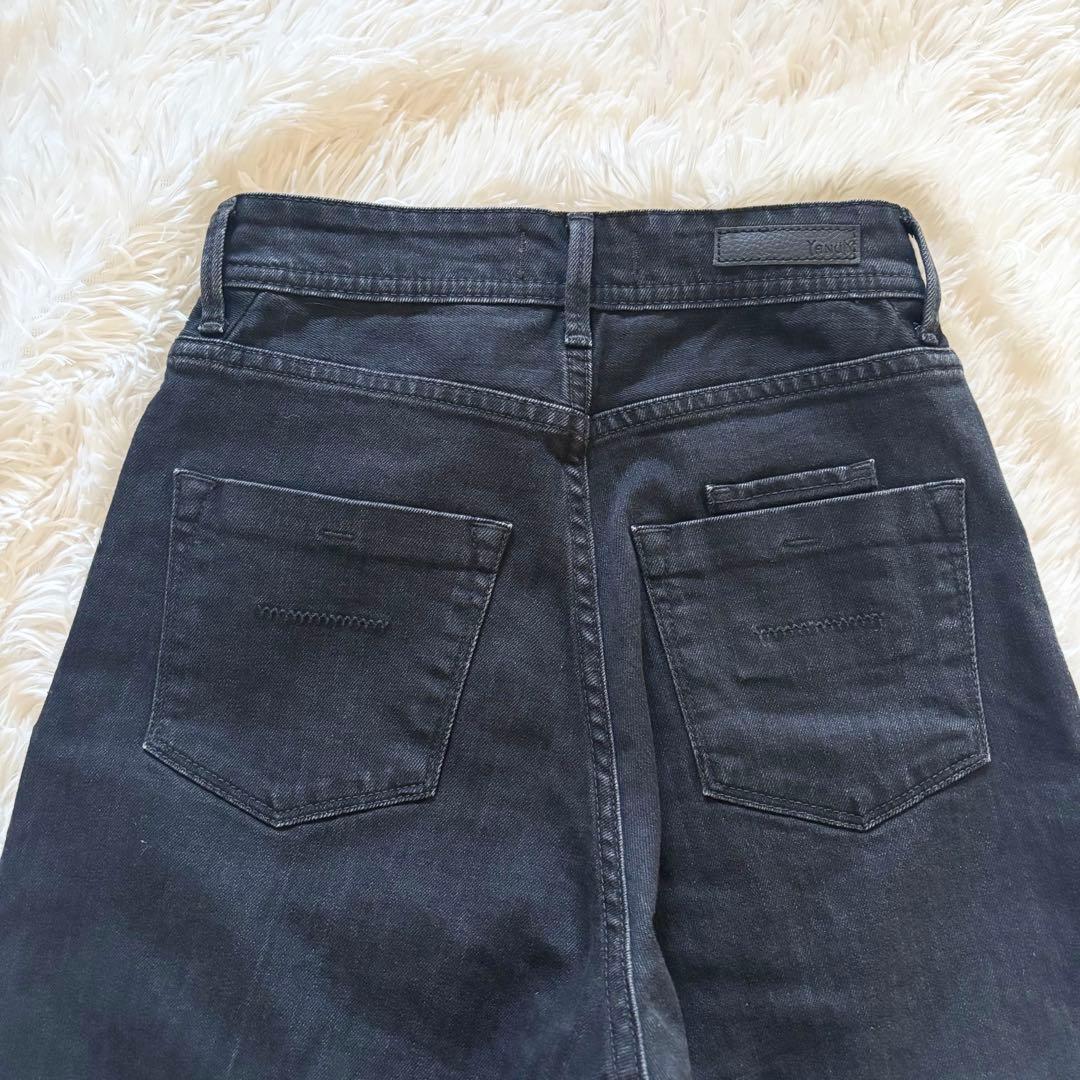 YANUK ヤヌーク　ワイドフレア　オールドブラック OBK 22