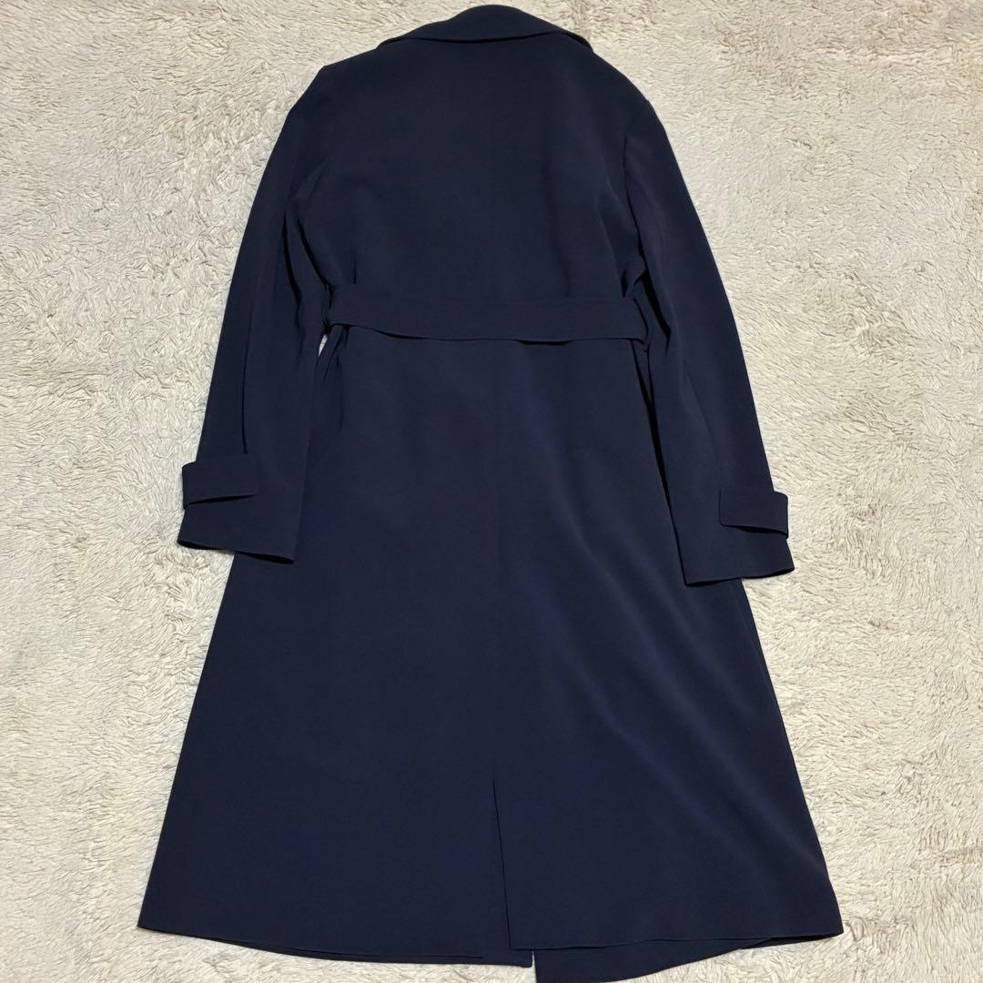 Theory 2024年モデル 現行 紺 ネイビー ベルト付 トレンチコート