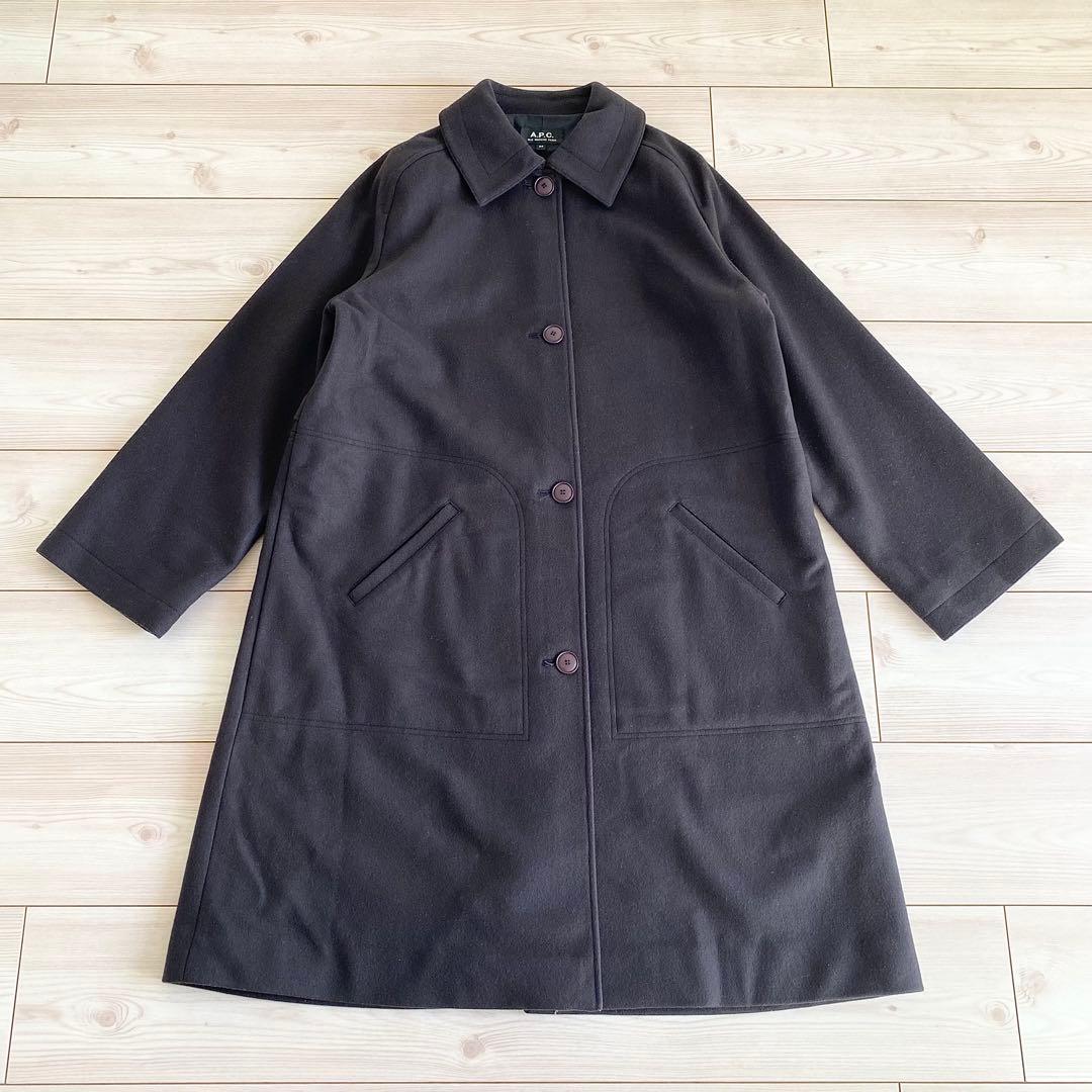 A.P.C. 2020AW ウールメルトン コート 34 ゆったり