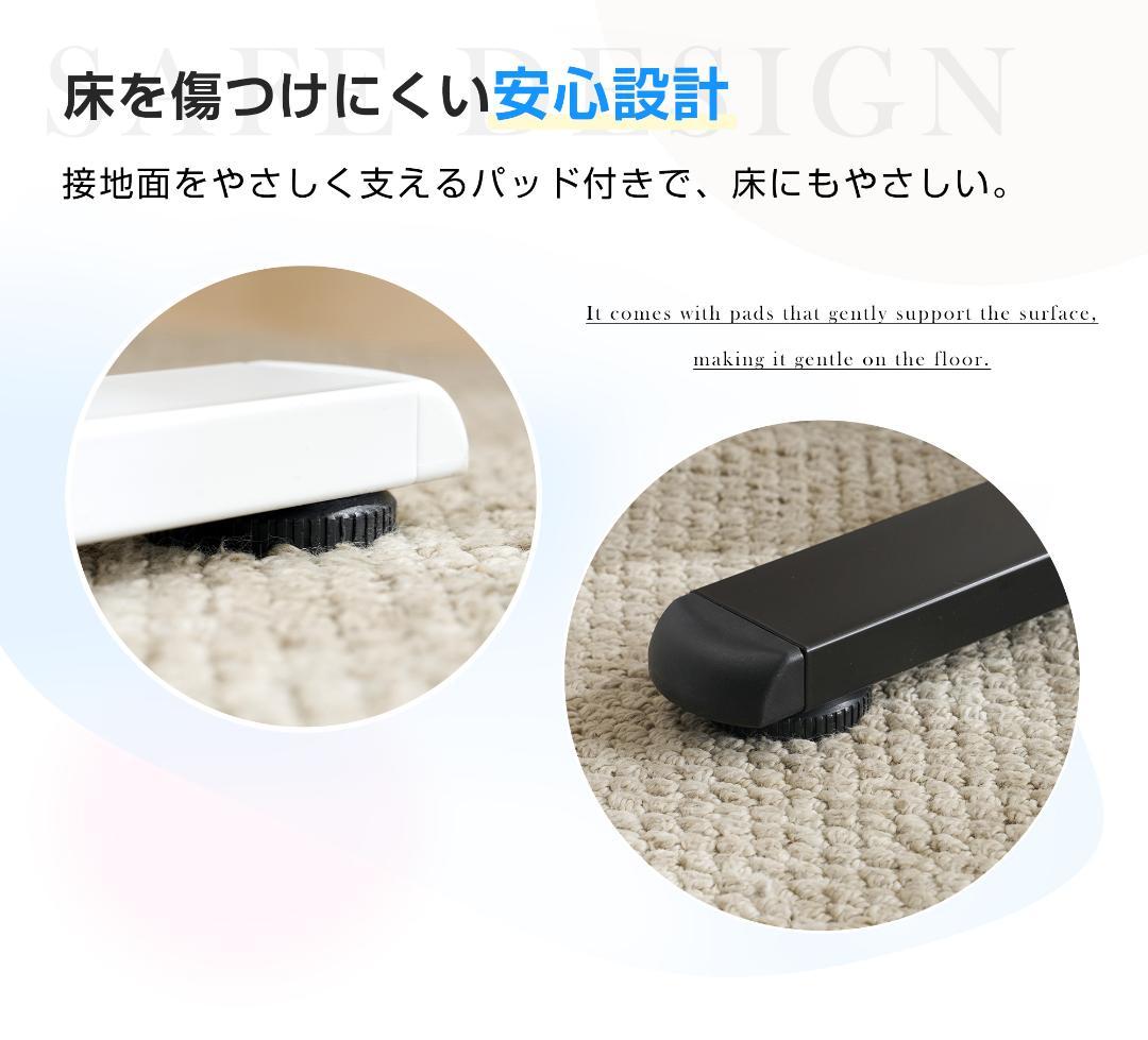 【グレー】電動昇降デスク スタンディングデスク 幅100cm 昇降式テーブル