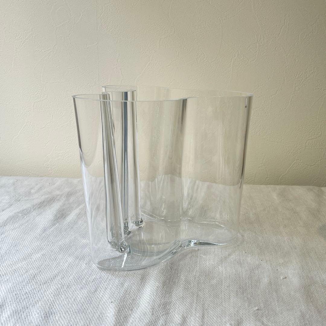  イッタラ アアルト フラワーベース 160mm クリア