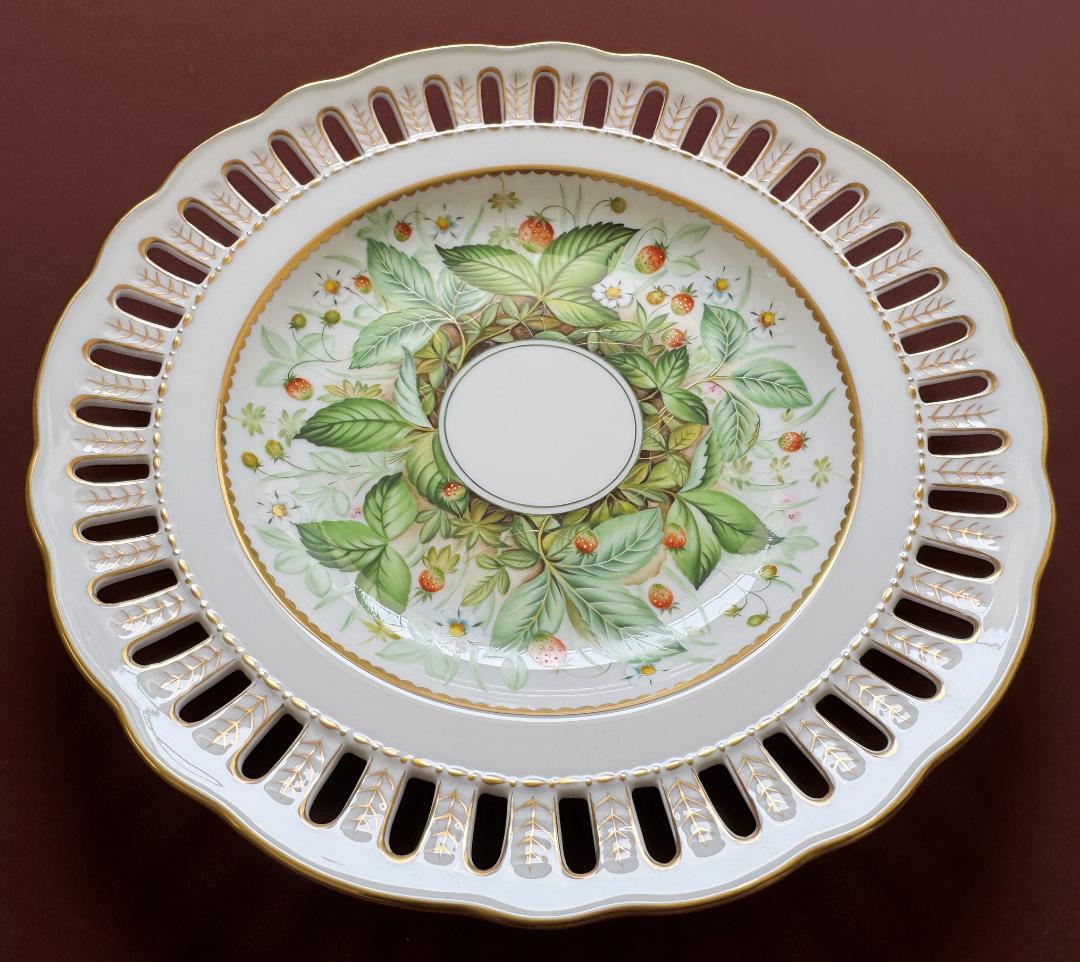 ヘレンド 森の精 24cm マスターぺインター作品 飾り皿5