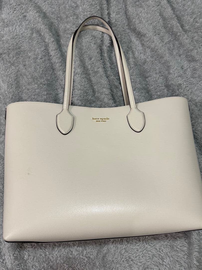 ケイトスペード　トートバッグ　ホワイト