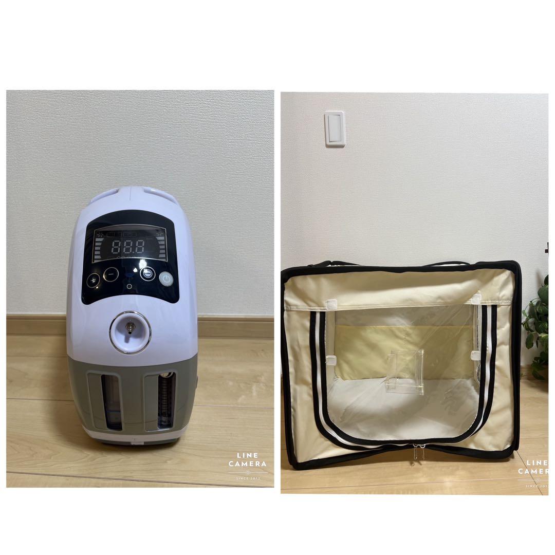 ペット用酸素発生器　ペットオキシホテル Sサイズ 2点セット