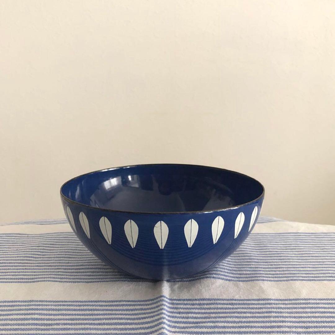CathrineHolm キャサリンホルム　北欧　ヴィンテージ　ボウル　ブルー