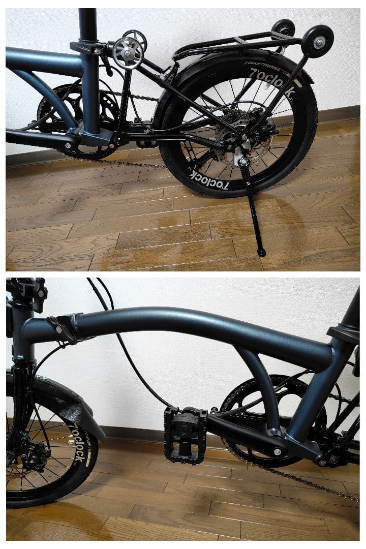 【しんさん様】mint bike mint t9b 9速 折りたたみ自転車