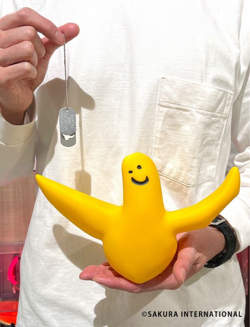 メディコムトイ　マークゴンザレス　エンジェルNo1　ソフビ　グリーン　フィギュア