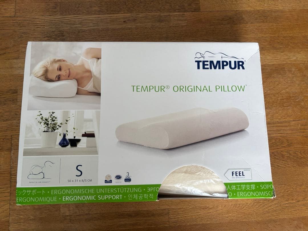 TEMPUR オリジナルピロー Sサイズ　新品