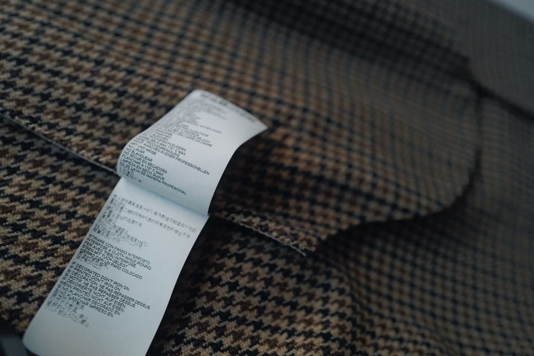 ジャケット・アウター Maison Margiela Houndstooth Coat size46