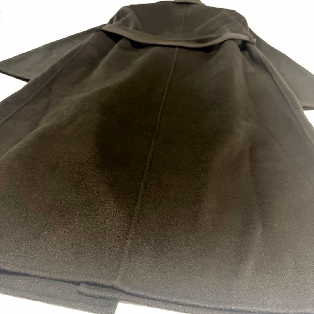 【美品】破格✨完売品 ノーブル super160 リバードレープカラーコート