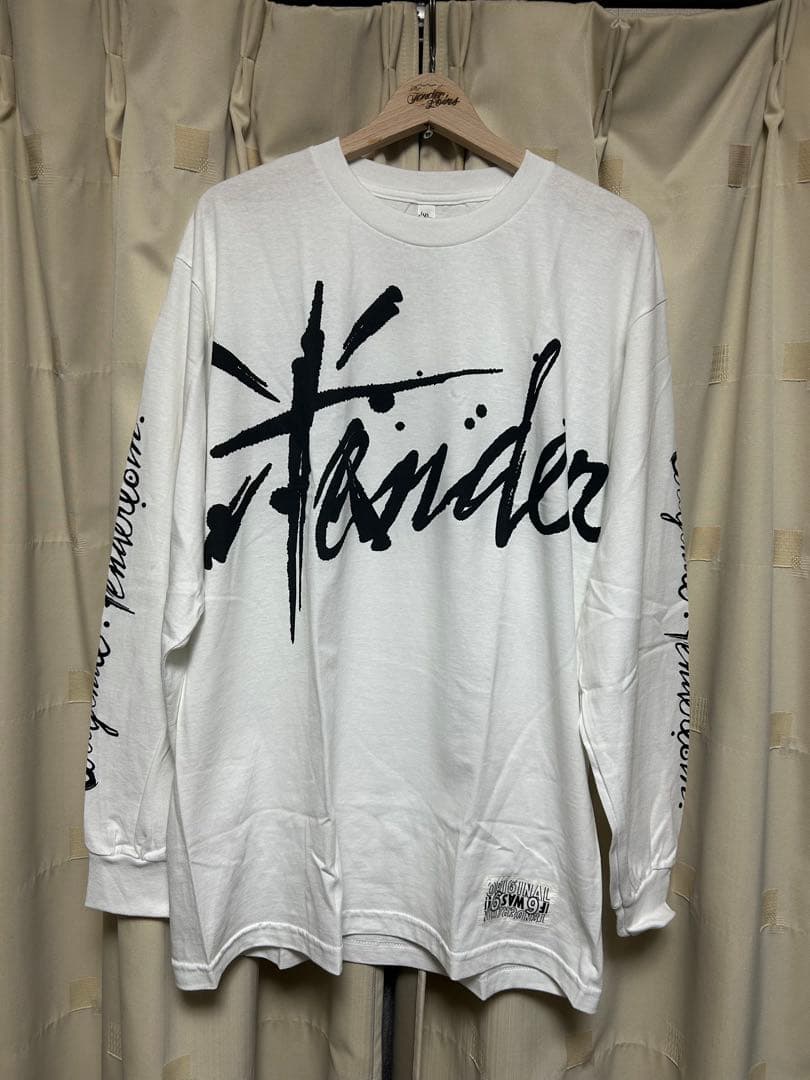 トップス TENDERLOIN LONG SLEEVE TEE 2D WHITE L