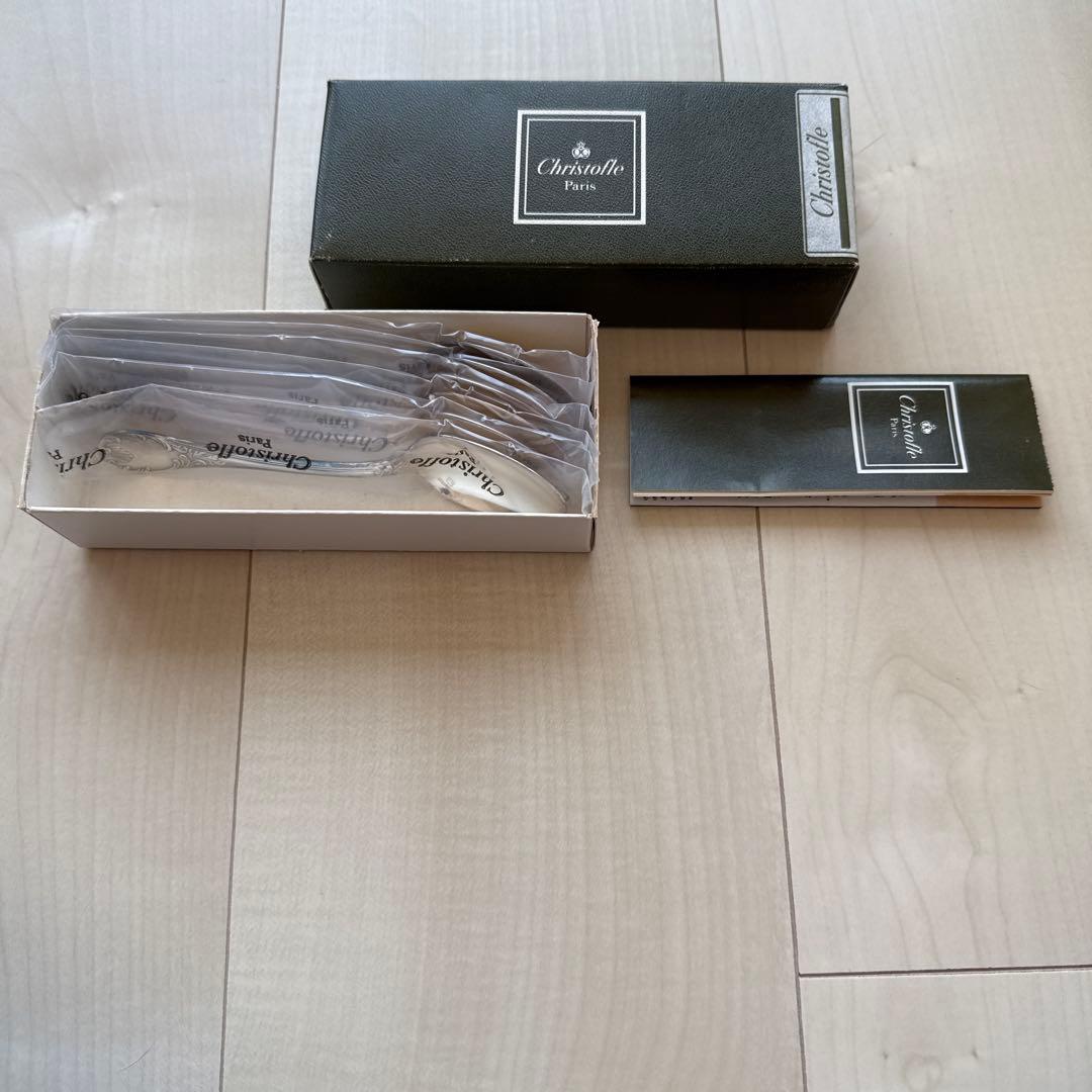 クリストフル　コーヒースプーンセット6本