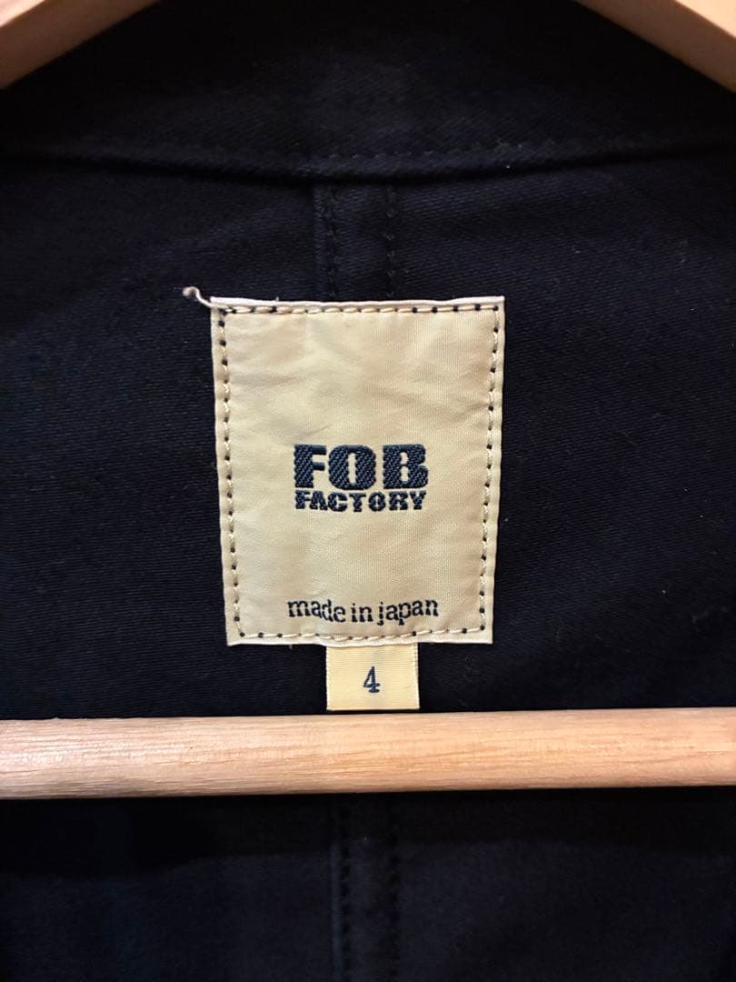 FOB FACTORY フレンチモールスキンジャケット　f2373