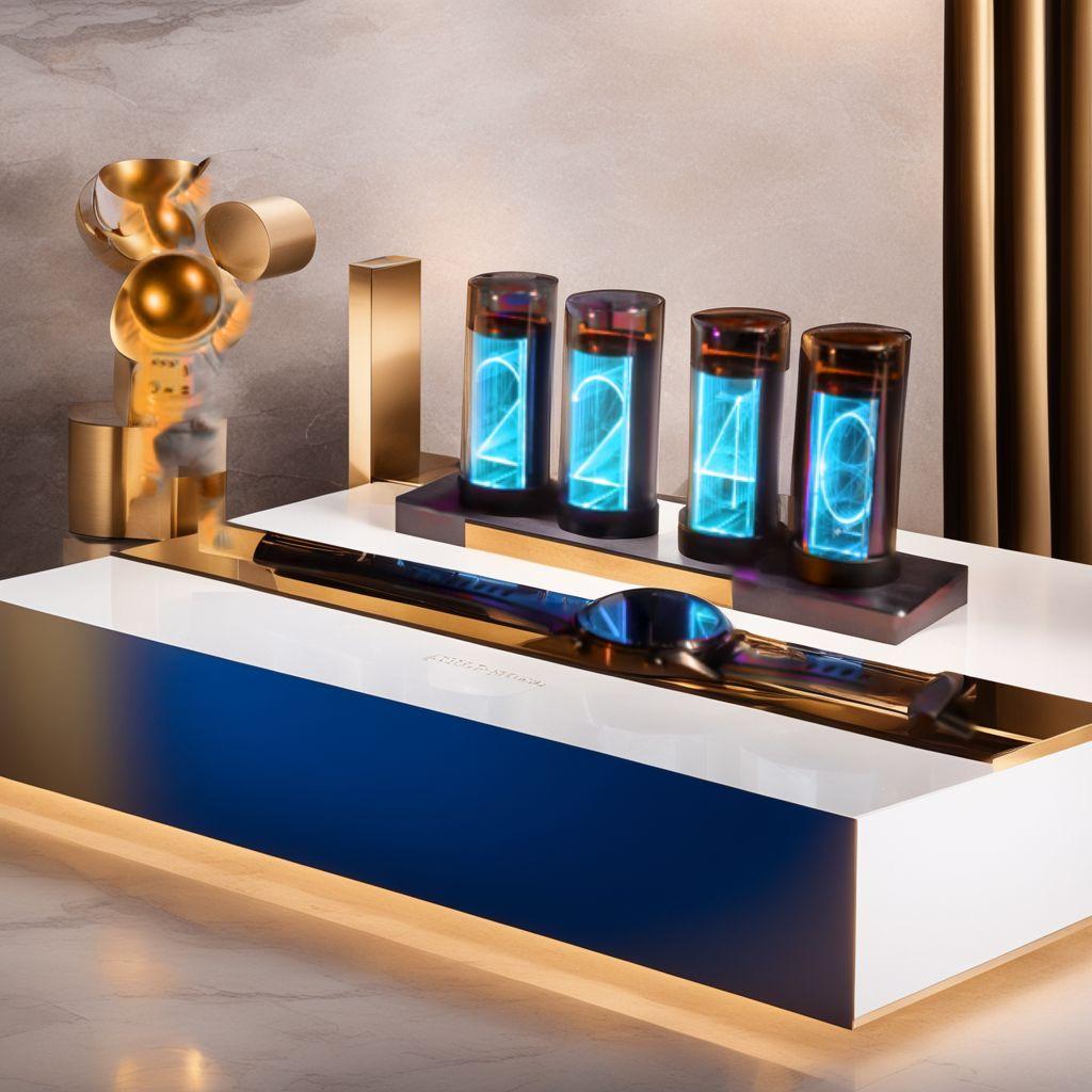 1600万色であなたの空間を彩る LED置き時計 RGクロック