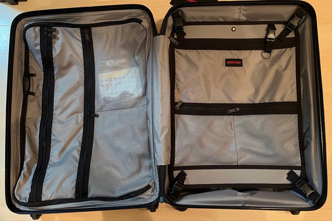 新品 ブリーフィング限定キャリーケーススーツケース60Lネイビー最終価格