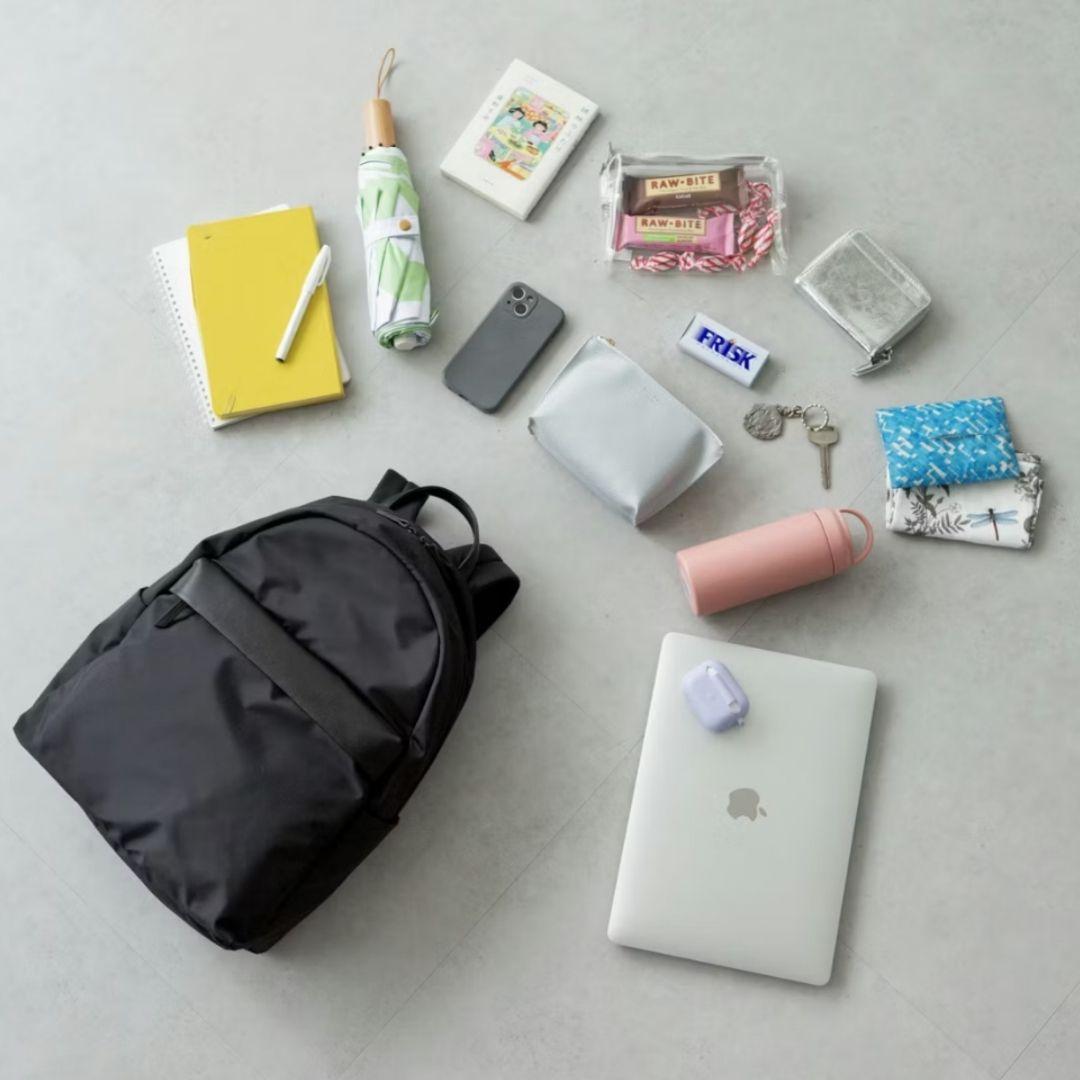 【美品】北欧暮らしの道具店 大人のためのリュックサック ブラック