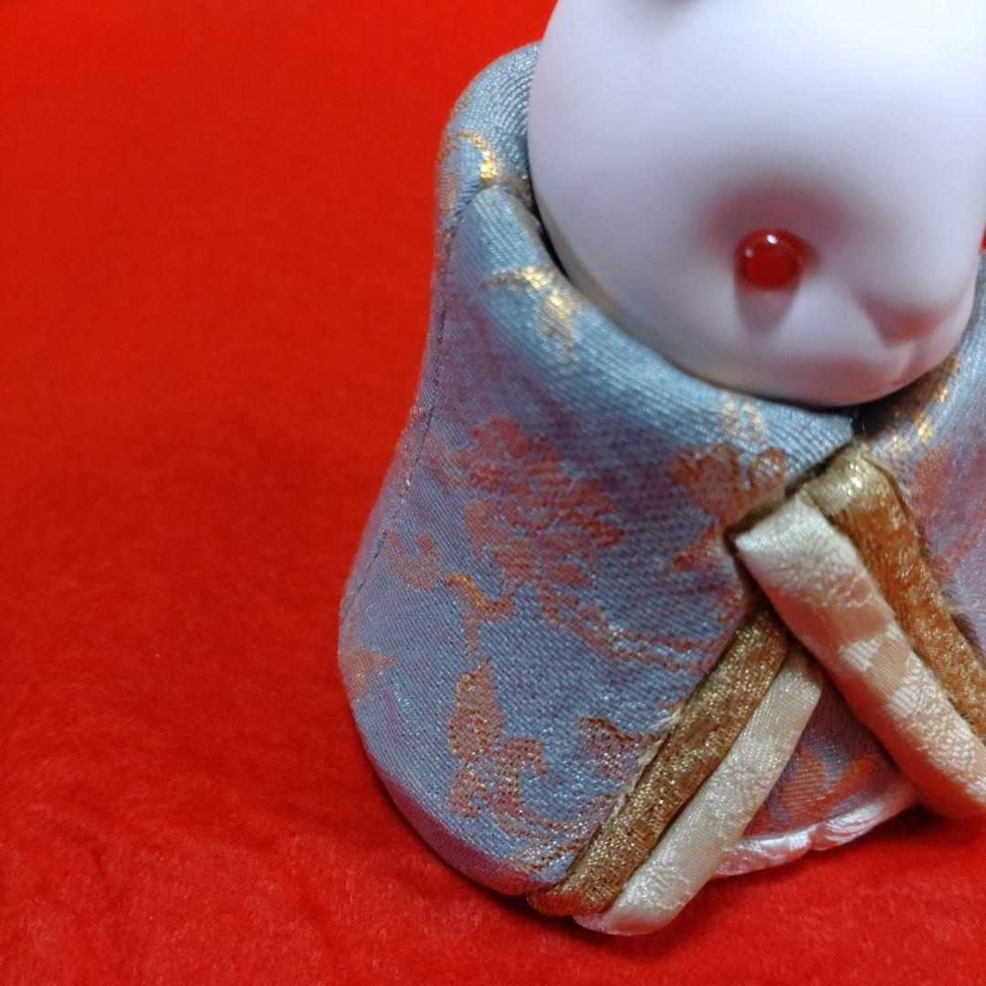 【雛蔵】うさぎ雛・金襴