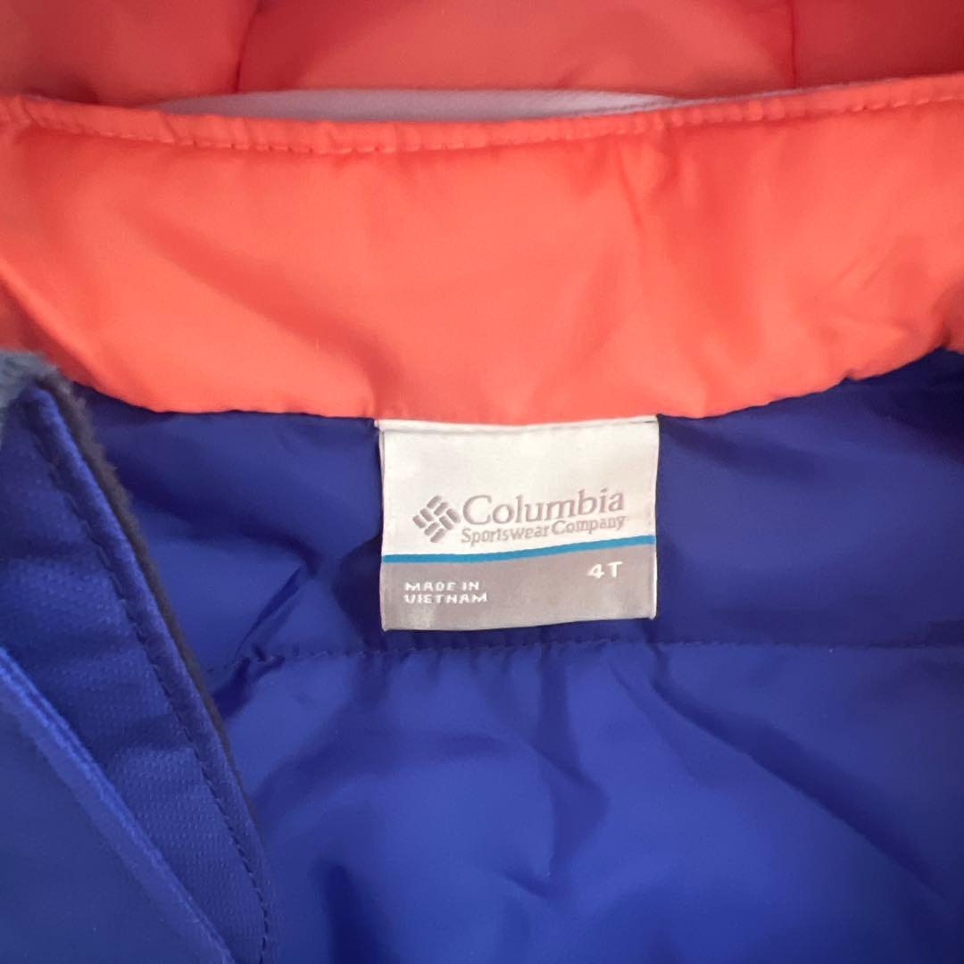 【極美品】コロンビア スノーウェア バガIIIスーツ 4T つなぎ100 110