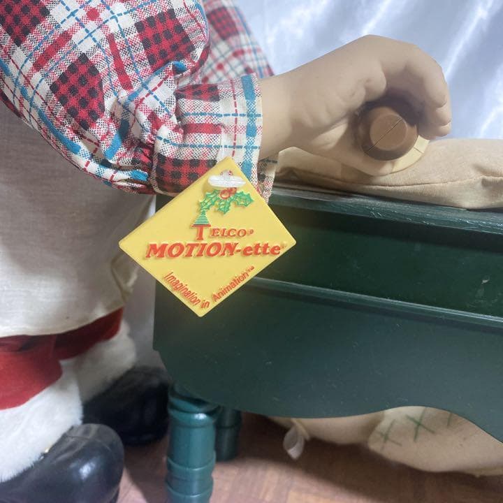 置物 Telco Santa the Baker Motion-Estes 1996