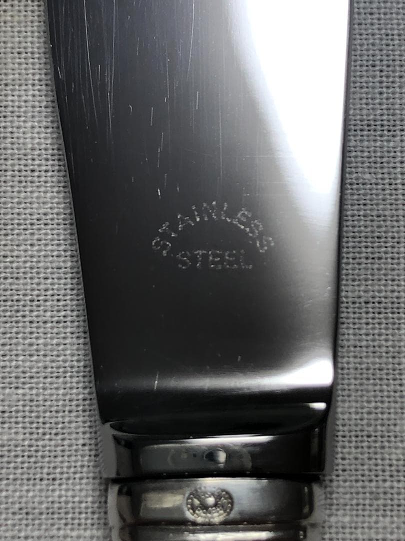 美品 ジョージジェンセン ACORN ディナーナイフ STERLING ①