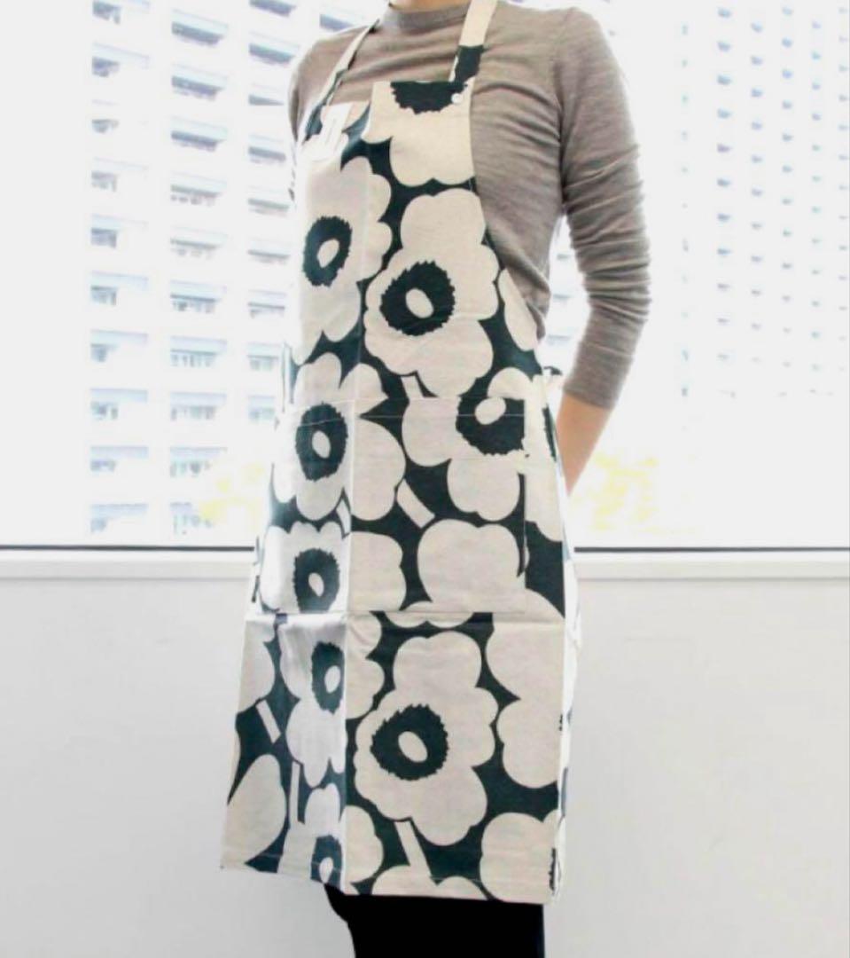 【新品未使用】マリメッコ　marimekko エプロン　人気完売品