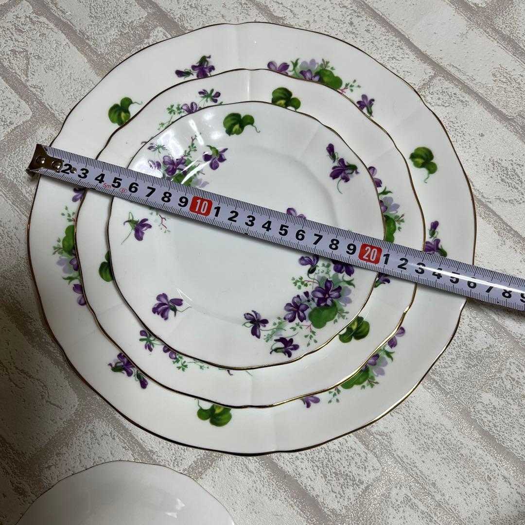 Adderley BONE CHINA ティーカップ・皿セット　ヴィンテージ