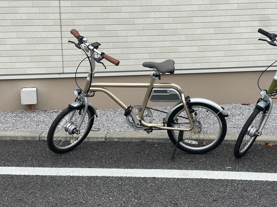 【やまやま】　wimo coozy シャンパンゴールド　電動アシスト自転車