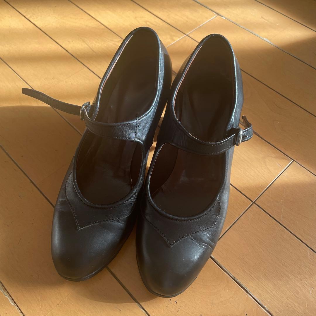 ガジャルド◆フラメンコシューズ ブラック 6