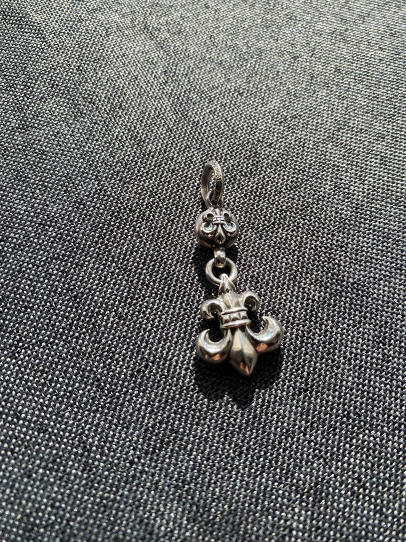 クロムハーツ　ワンボールBSフレアペンダント、ロールチェーンセット