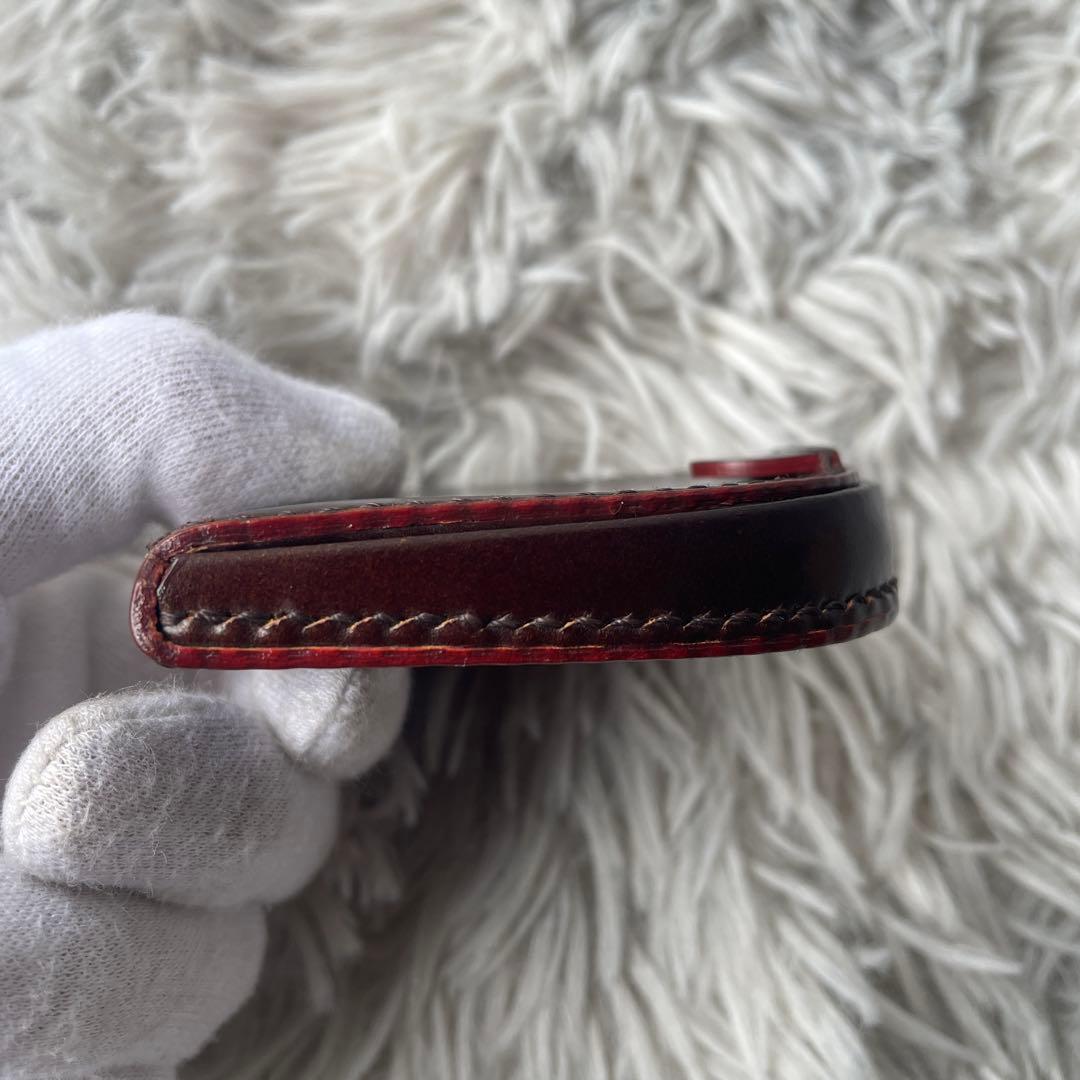 【極美品】ガンゾ 馬蹄 ケース コードバン