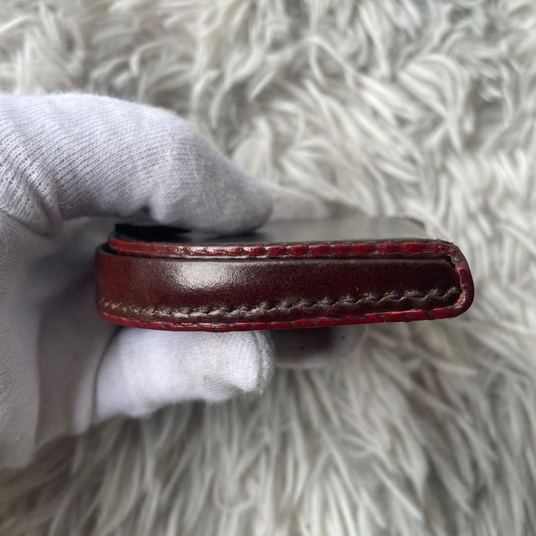 【極美品】ガンゾ 馬蹄 ケース コードバン