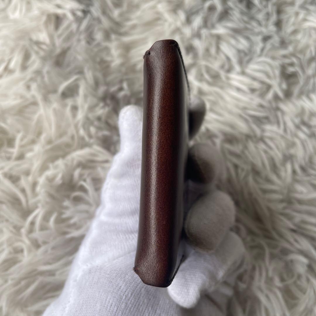 【極美品】ガンゾ 馬蹄 ケース コードバン