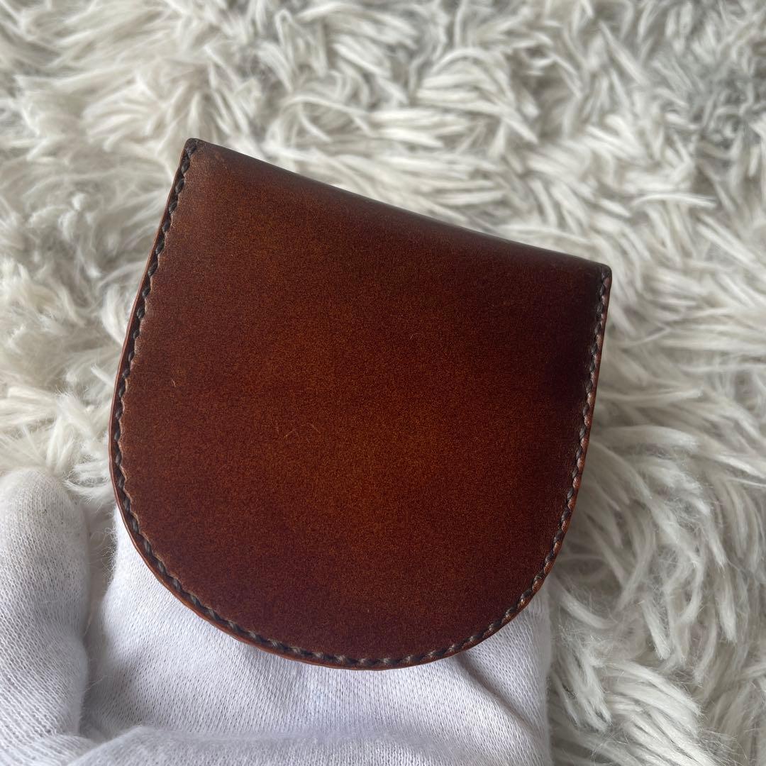 【極美品】ガンゾ 馬蹄 ケース コードバン