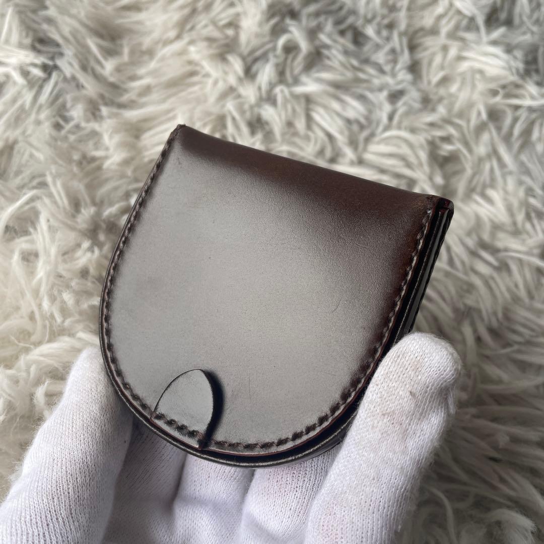 【極美品】ガンゾ 馬蹄 ケース コードバン