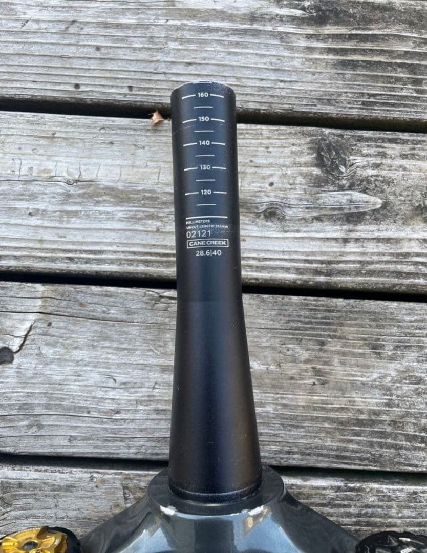 パーツ CANE CREEK HELM AIR 160mm 29/27.5+